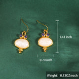 Fashion Large Pearl Rhinestone Earrings – Stylish Gifts — 4