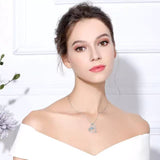Fashion Butterfly Heart Diamond-encrusted Pendant – Jewelry Gift Ideas — 5