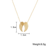 Heavenly Angel Wings Necklace Fashion Gold Silver – Jewelry Gift Ideas — 2