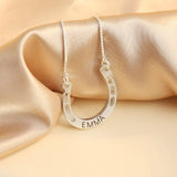 Fashion Simple Horseshoe Pendant Necklace – Jewelry Gift Ideas — 6