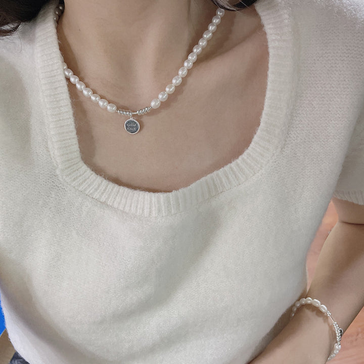 S925 Sterling Silver Freshwater Pearl Vintage – Jewelry Gift Ideas — 1