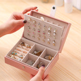 Travel Simple Portable Female Jewelry Box Earrings – Outdoor Gifts — 2