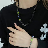 European And American Multi-color Blocks – Jewelry Gift Ideas — 3