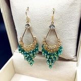 Bohemia Long Style Water Drop Crystal Earrings – Stylish Gifts — 2