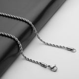 Stainless steel twist chain – Stylish Gifts — 13