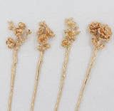 Antique Material Flower Season Hairpin – Stylish Gifts — 5