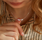 Silver Flying Wings Angel Wings Necklace – Jewelry Gift Ideas — 3