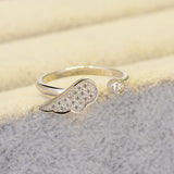 Wing Silver Female Ring Angel Ring Jewelry – Jewelry Gift Ideas — 2