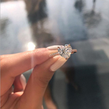 AAA zircon heart ring – Meaningful Gifts — 1