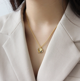 Geometric irregular ring necklace – Jewelry Gift Ideas — 1