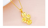 Vietnam Placer Gold Lady's Flower Accessories – Jewelry Gift Ideas — 5