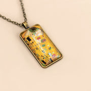 Long Pendant Winter Sweater Chain Colored Drawing – Jewelry Gift Ideas — 2