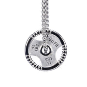 Fitness dumbbell pendant – Fitness Gifts — 7