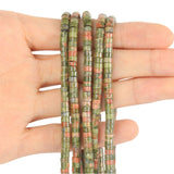 4 2mm Abacus Beads Right Angle Wafer Bracelet – Jewelry Gift Ideas — 19