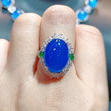 Green Agate Jade Women's Ring – Gifts for Her — 2