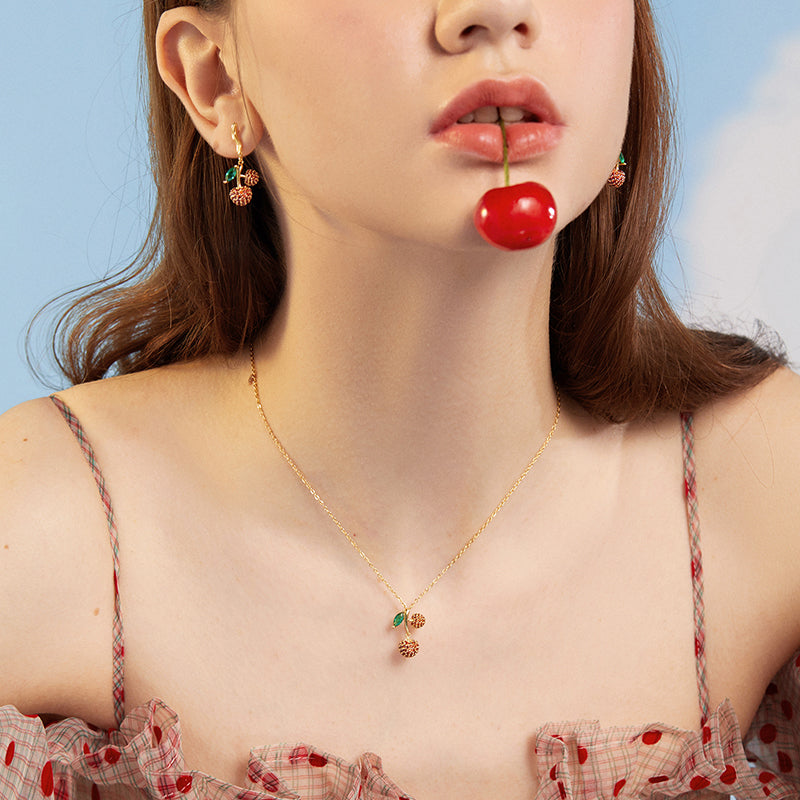 Women's Temperament Fashion Cherry Shape Pendant – Jewelry Gift Ideas — 1