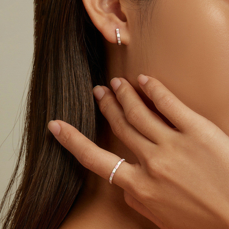 Simple Square Ring Earring Jewelry Set – Jewelry Gift Ideas — 1