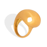 18K Gold Non-fading Chubby Ball Ring For Women – Gifts for Her — 6