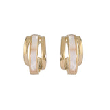 Silver Stud Earrings High Sense French – Special Occasion Gifts — 8