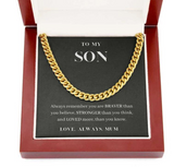 14K Cuban Chain Men's Titanium Steel Pendant – Jewelry Gift Ideas — 2