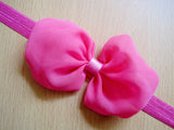 Multicolor Children's Chiffon Bow Headband – Gifts for Kids — 13