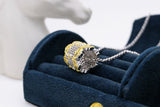 925 Silver And Gold Honeycomb Floor Pendant – Jewelry Gift Ideas — 5