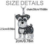 Cute Cartoon Schnauzer Exquisite Eco-friendly – Jewelry Gift Ideas — 7