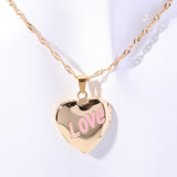 Shell Titanium Steel Album Necklace Opening – Jewelry Gift Ideas — 3