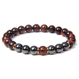 Black Gallstone Bracelet Tiger Eye Energy Fitness – Jewelry Gift Ideas — 3