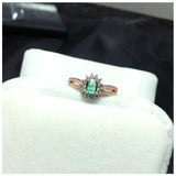Fashion Personality Ladies Natural Emerald Ring – Stylish Gifts — 6