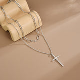 925 Sterling Silver Simple Clavicle Chain – Jewelry Gift Ideas — 3