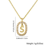 26 Letters Pendant Necklace Light Luxury – Jewelry Gift Ideas — 6