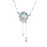 S925 Sterling Silver Zirconium Moon Star – Jewelry Gift Ideas — 8