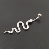 Belly Button Nails With Sterling Silver Snake – Special Occasion Gifts — 9