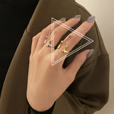 Ring Net Celebrity Hip-hop Men And Women All-match – Gifts for Her — 4