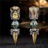Six-character Mantra Rotating Turquoise Beads – Jewelry Gift Ideas — 6