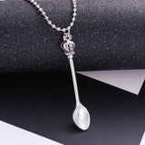 Tea Spoon Pendant Necklace – Jewelry Gift Ideas — 3