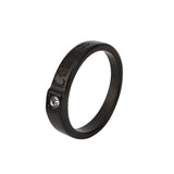 Couple Fashion Zircon Titanium Steel Ring – Stylish Gifts — 5