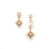 Sterling Silver Gold Plated Earrings – Birthday Gifts — 5