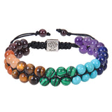 Fashion Jewelry 6mm 7 Chakra Stone Bead Yoga – Jewelry Gift Ideas — 6