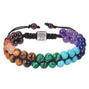 Fashion Jewelry 6mm 7 Chakra Stone Bead Yoga – Jewelry Gift Ideas — 6