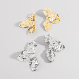E12008 Metal Petal Ear Accessory Cold Wind – Stylish Gifts — 4