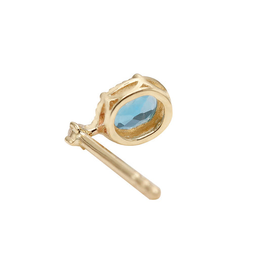 But London Blue Topaz Earrings – Surprise Gifts — 2