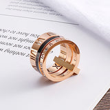 Stainless Steel Multi Ring Combination Roman Letter – Useful Gifts — 7