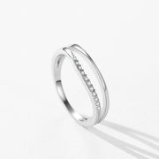 Women's Simple Double-layer Design S925 Sterling – Gifts for Her — 6