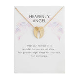 Heavenly Angel Wings Necklace Fashion Gold Silver – Jewelry Gift Ideas — 1