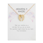 Heavenly Angel Wings Necklace Fashion Gold Silver – Jewelry Gift Ideas — 1