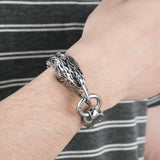 Men's Stainless Steel Eagle Head Bracelet – Jewelry Gift Ideas — 6