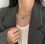Cool Wind Graphite Green Vintage Necklace Women – Jewelry Gift Ideas — 4
