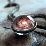Cosmic Galaxy Nebula Double-sided Spherical Time – Jewelry Gift Ideas — 4